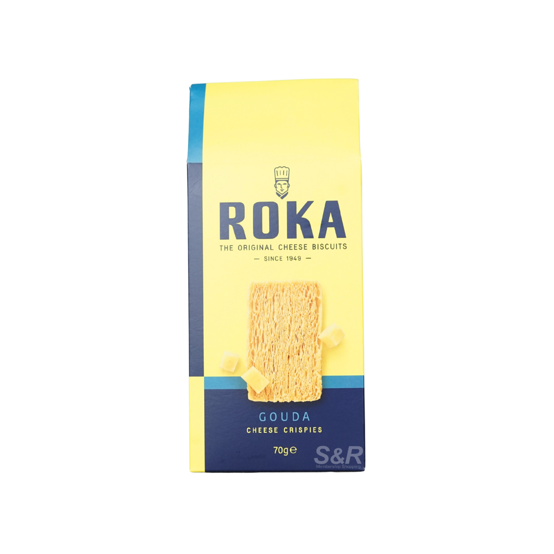 Roka Gouda Cheese Crispies 70g